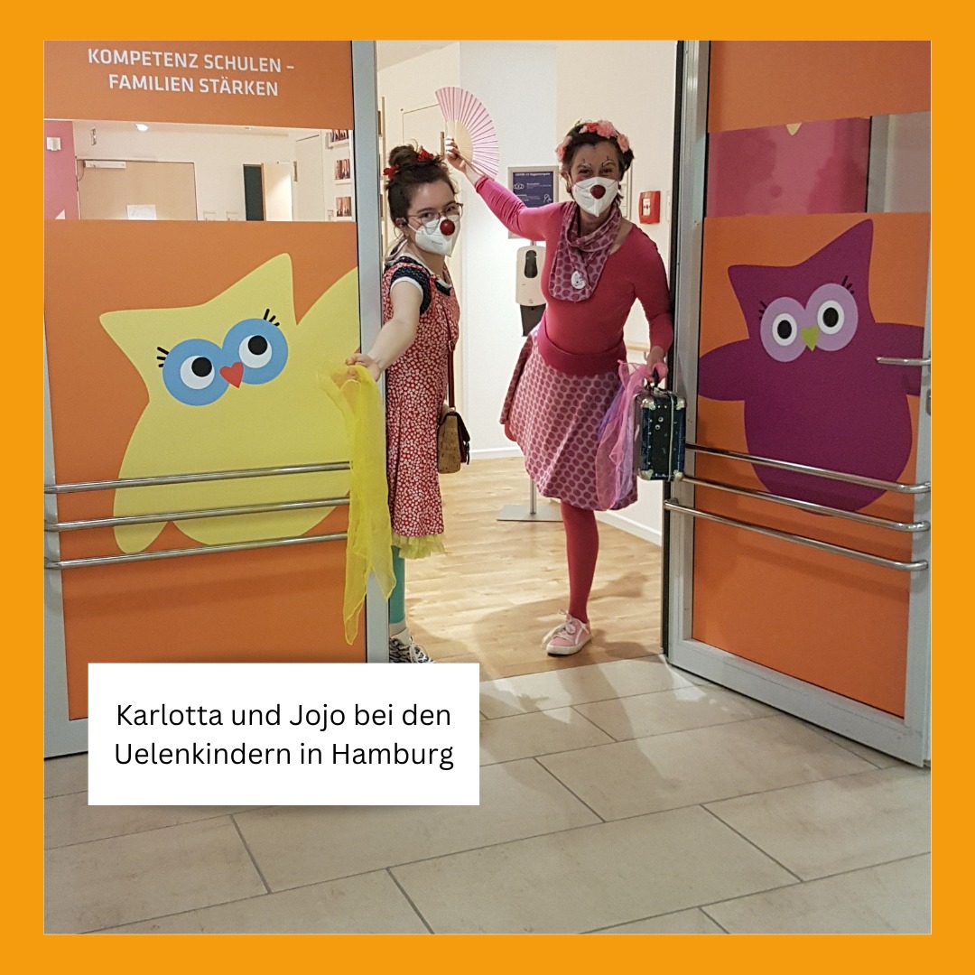 Eine wundervolle Kooperation Klinik-Clowns Hamburg e.V. bei ÜLENKINDER
