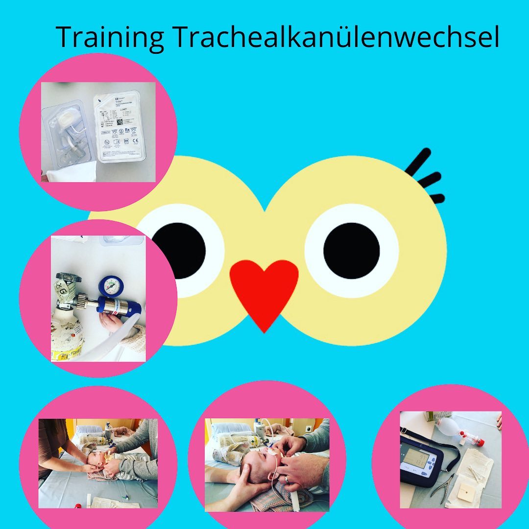 Ülenkinder Hamburg - Training-Trachealkanülenwechsel