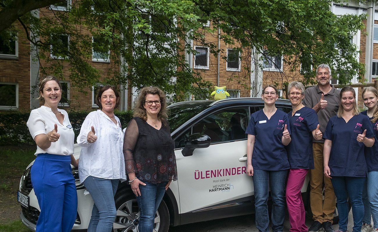 ÜLENKINDER hat jetzt ein Auto und unser Nachsorgeteam wird mobil!