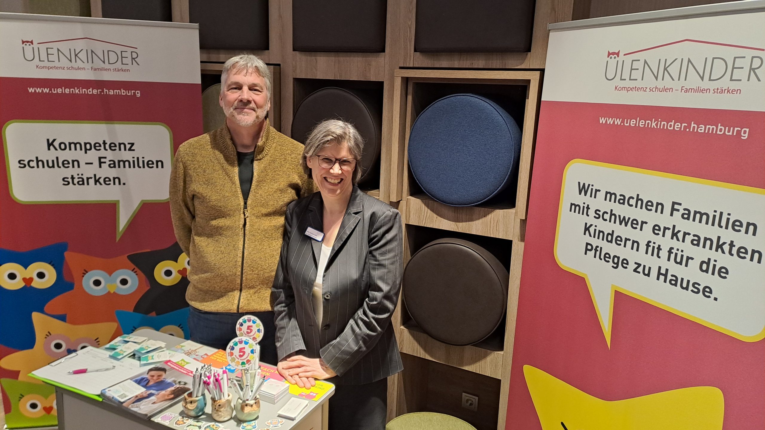 Die Ülenkinder präsentieren sich auf dem 13. Hamburger Pädiatrietag